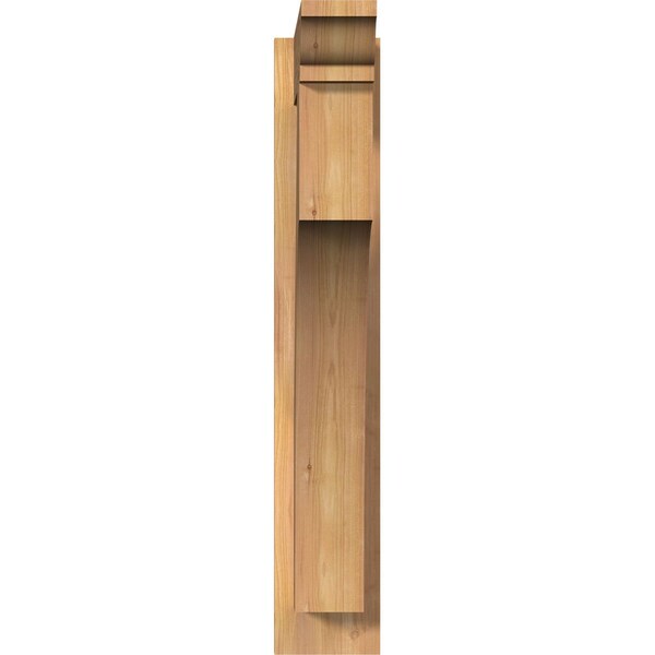 Westlake Smooth Traditional Outlooker, Western Red Cedar, 5 1/2W X 20D X 32H